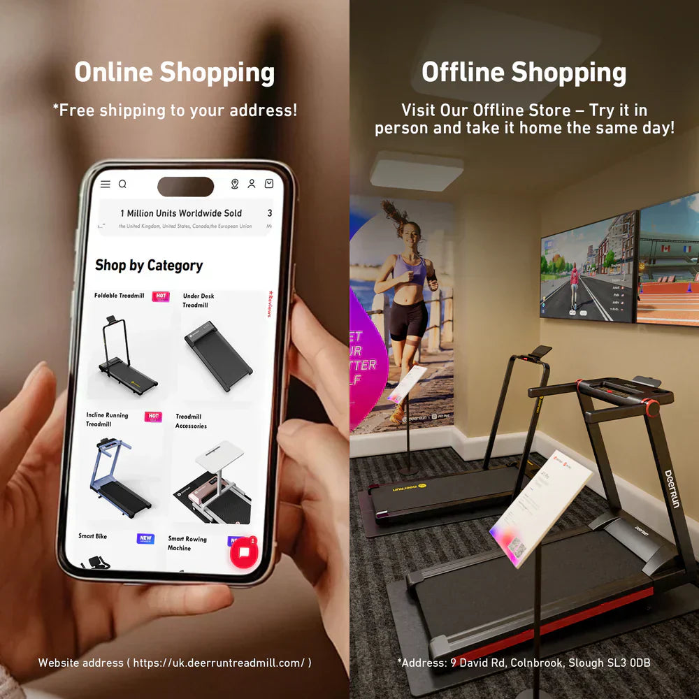 Space-Saving Treadmill | Flat Folding, Whisper-Quiet – Perfect for Apartments & Home Gyms