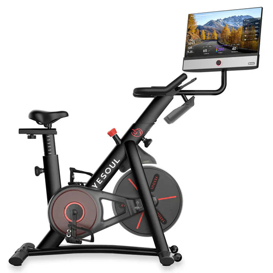Yesoul G1M Plus Smart Spin Bike | 21.5” HD Display & Interactive Fitness Training