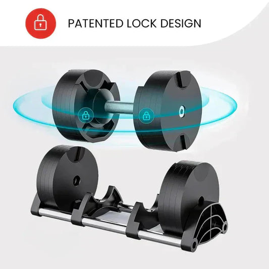 Digital Adjustable Dumbbells 5-80LB | Smart Weight Set for Home Workouts