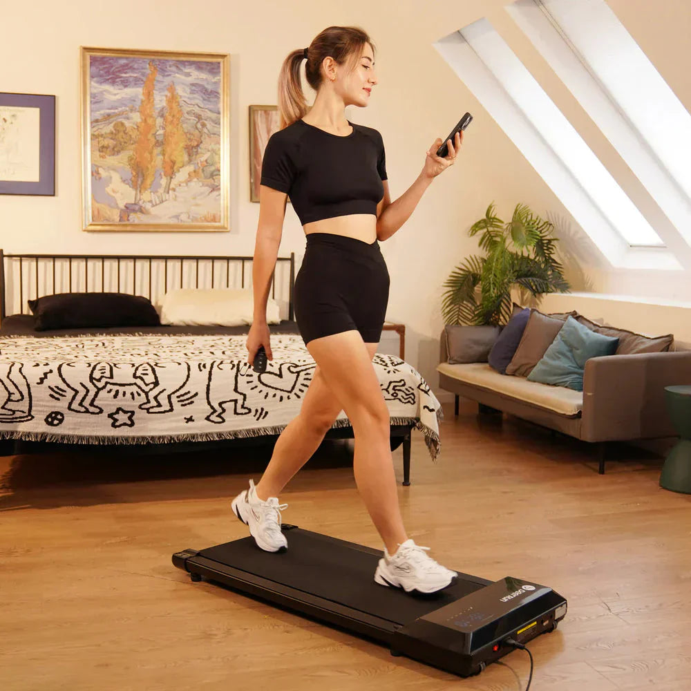 Space-Saving Treadmill | Flat Folding, Whisper-Quiet – Perfect for Apartments & Home Gyms