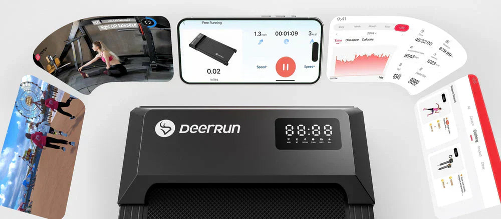 Space-Saving Treadmill | Flat Folding, Whisper-Quiet – Perfect for Apartments & Home Gyms