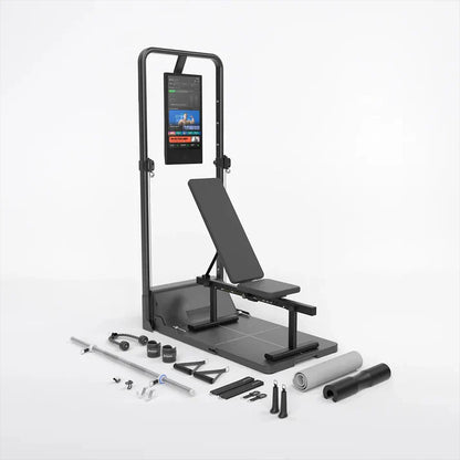 Gym Monster Pro 2 | Home Gym Strength Station with 200LB Cable Machine & Squat Rack